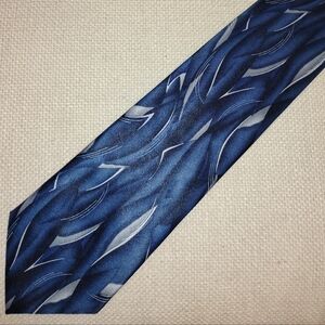 Towncraft Stylish Blue and Gray Tie